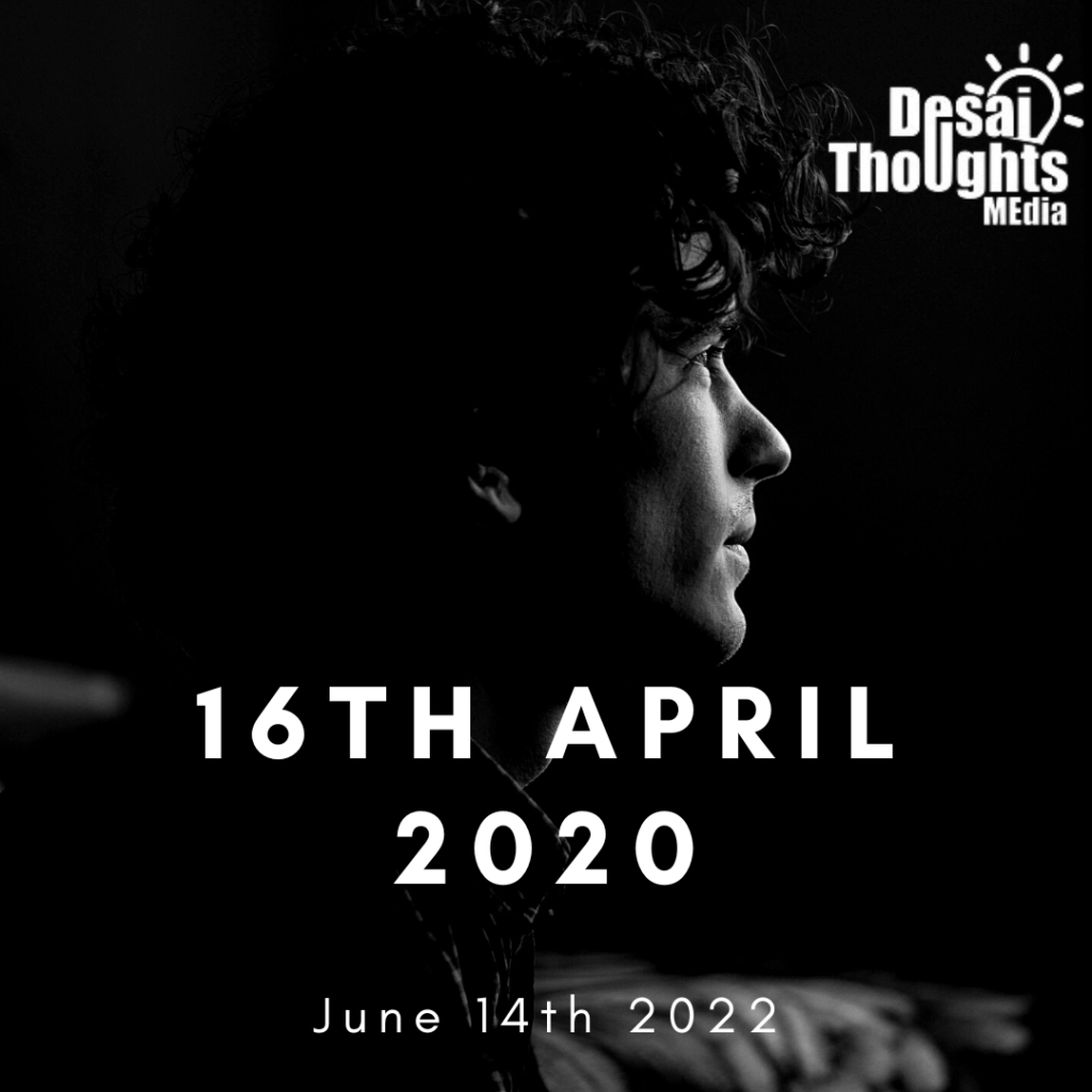 16th April 2020!